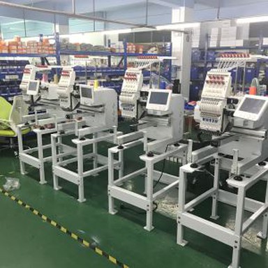 Малка машина за бродерия тип Feiya Cap 1 Head 6 & 9 Needles Компютризирана полу-промишлена бродерия машина